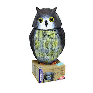 - Hamster silent running wheel to prevent chewingThe Big Cheese Wind-Action Owl Realistic, Humane Decoy Deterrent - Hamster silent running wheel to prevent chewingThe Big Cheese Wind-Action Owl Realistic, Humane Decoy Deterrent