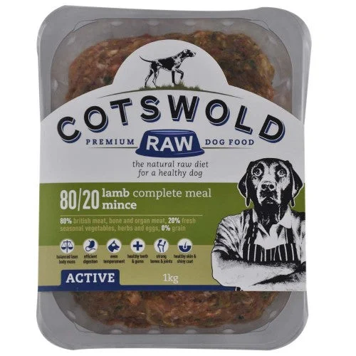 - Elderly dog ​​joint care mattress80/20 Adult Working Active Lamb 1kg Mince