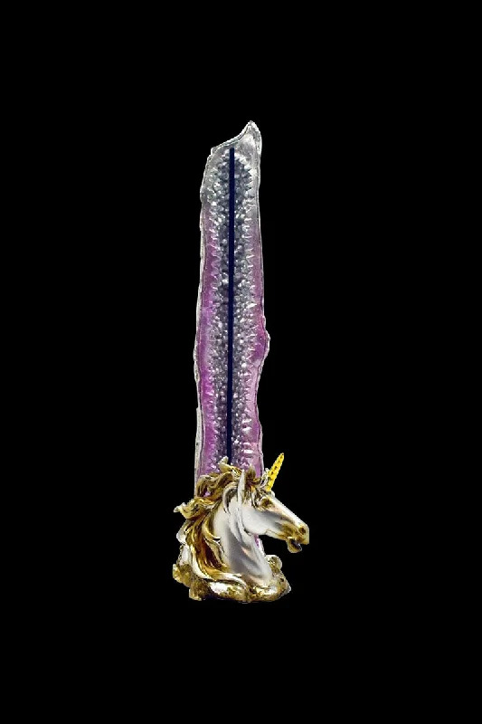 - Pet monitor with cameraStanding Unicorn Incense Burner