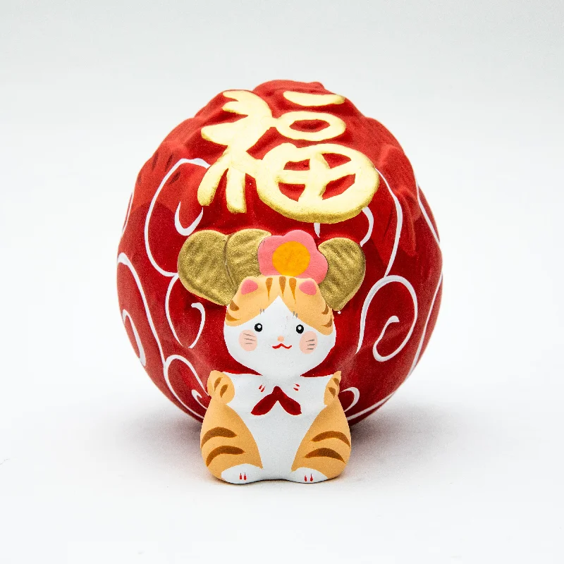 - Winter dog thick down jacketL Fortune-Bringing Cat Ceramic Coin Bank