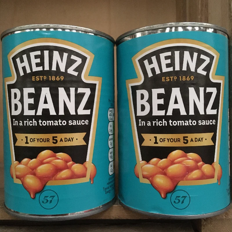 - Custom pet birthday cake2x Heinz Baked Beans In Tomato Sauce Tins (2x415g)