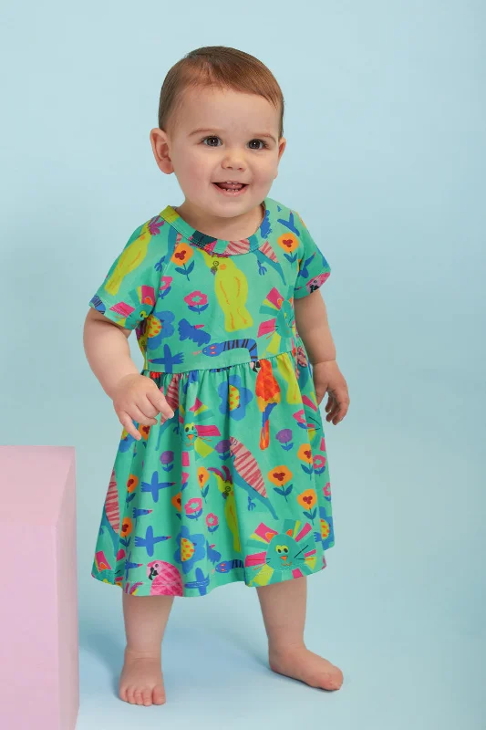 - Cat anti-jump window safety netSpring Pals Baby Dress
