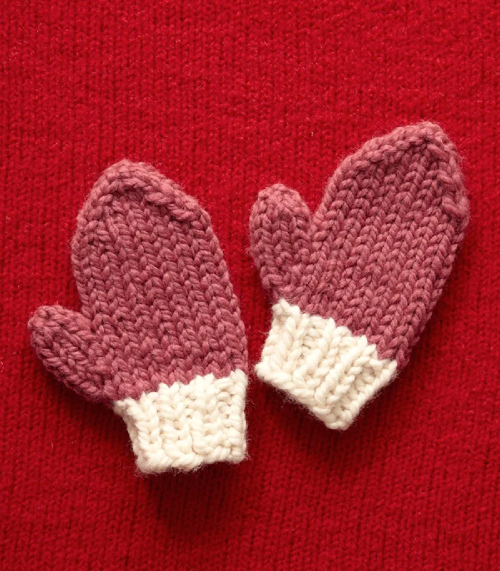  -Anti-slip claw protection raincoat FOR dogsValentines Day Mittens Pattern (Knit)