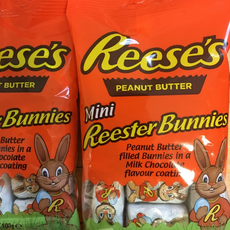 ---2x Reese's Peanut Butter Bunny Bags (2x100g)