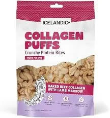 - Foldable and portable cat bagIcelandic Cat Collagen Puffs with Marrow .5oz