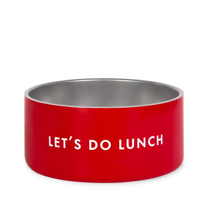 Pet wedding dressesKate Spade Let's Do Lunch Dog Bowl