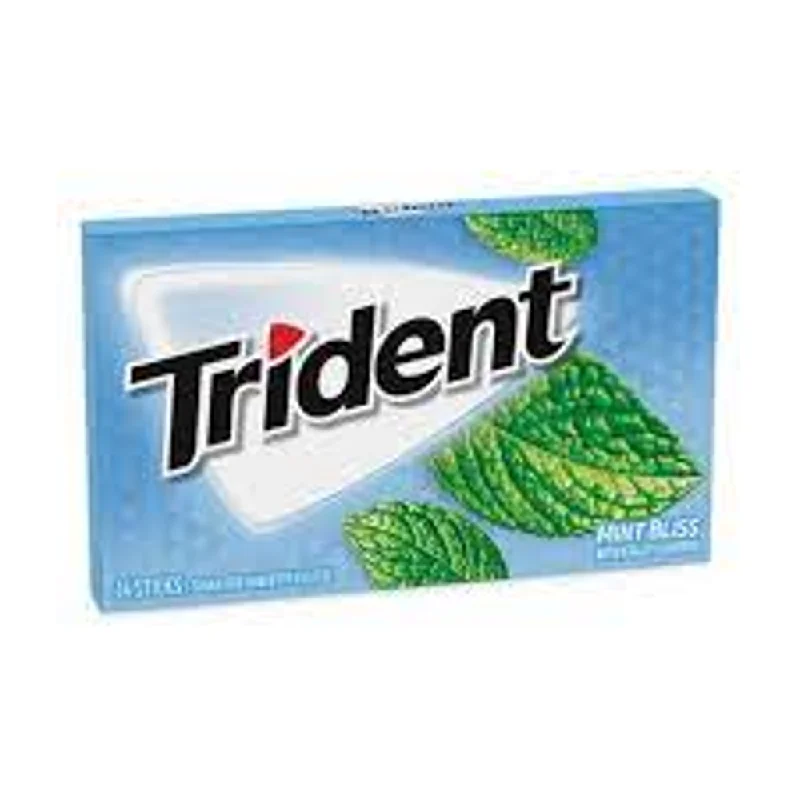 - Organic cotton dog bibsTRIDENT SUGAR FREE GUM MINT BLISS 14 STICKS BASIC