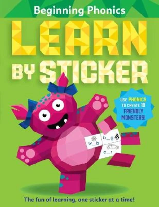 - Dog disposable foam shower gelLearn by Sticker: Beginning Phonics