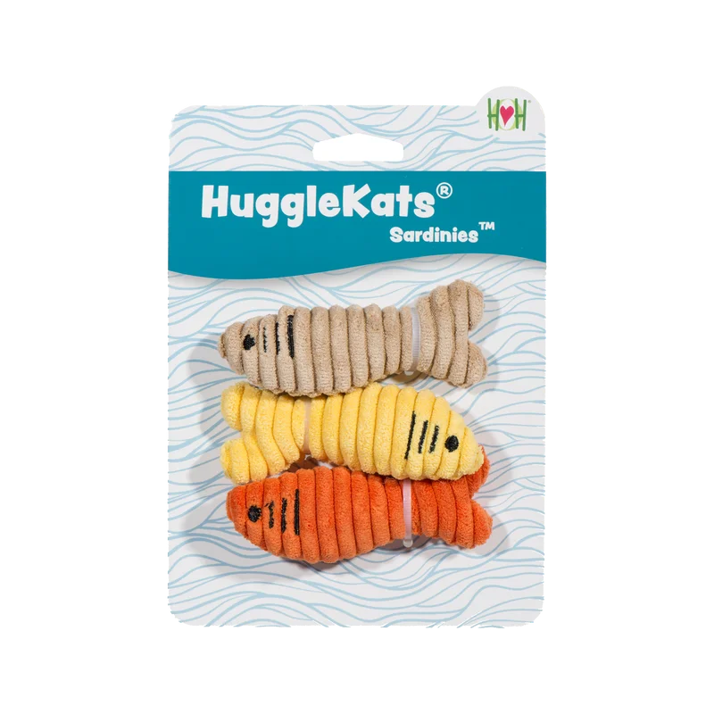 - Deodorizing cat litter tofu litterHuggleKat Sardines 3pk