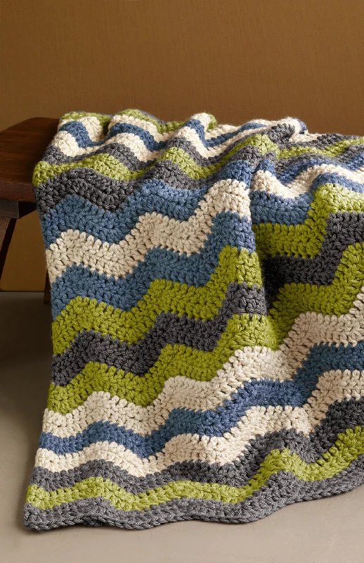 - Summer pet ice matShaded Ripple Afghan Pattern (Crochet)
