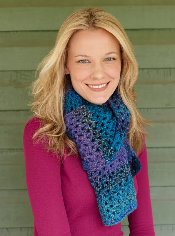 - Elderly dog ​​joint care mattressShades of Blue Scarf Pattern (Crochet) - Version 1