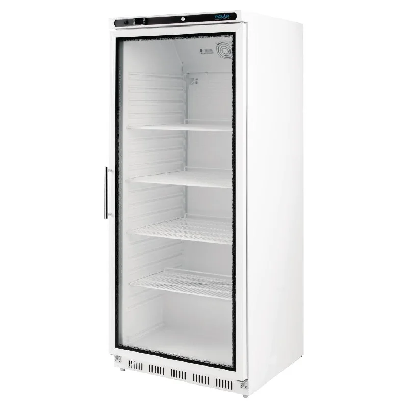 - Cat anti-jump window safety netPolar C-Series Upright Display Fridge White 600Ltr