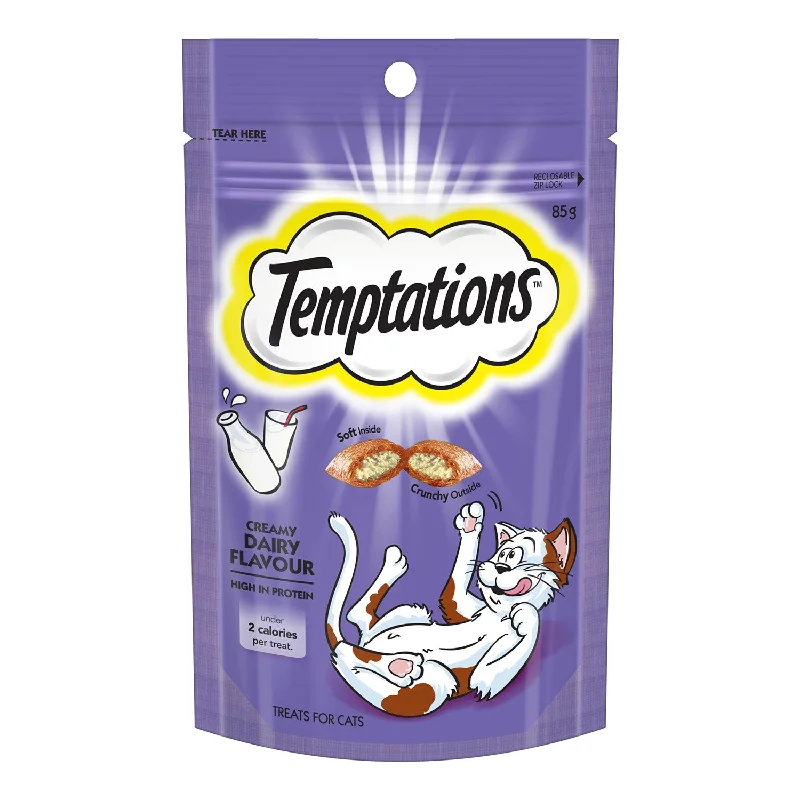    - Royal Canin cat food recommendations  Temptations Creamy Dairy Cat Treats 85g