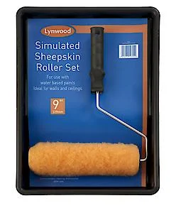 - Custom pet birthday cake9" Sim S/Skin Roller & Tray