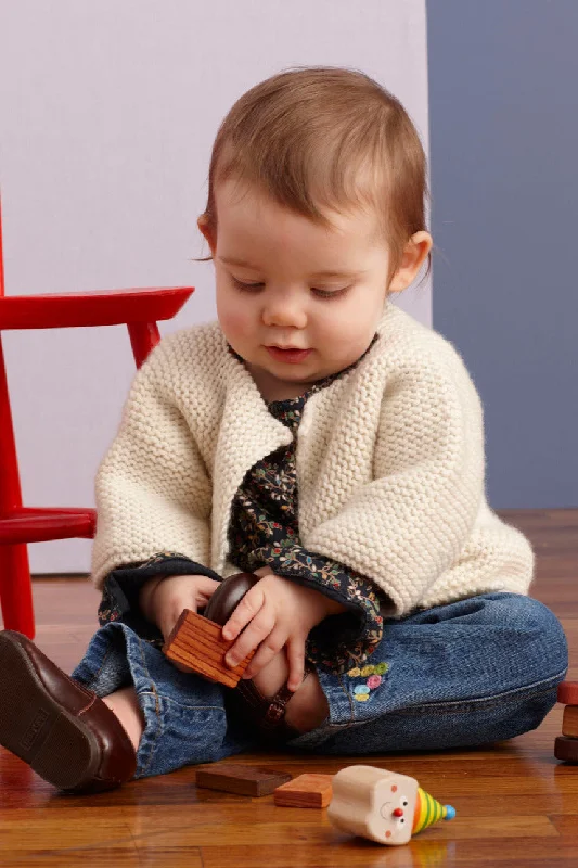 - Cat stress soothing spraySnowfall Garter Stitch Cardigan Pattern (Knit)