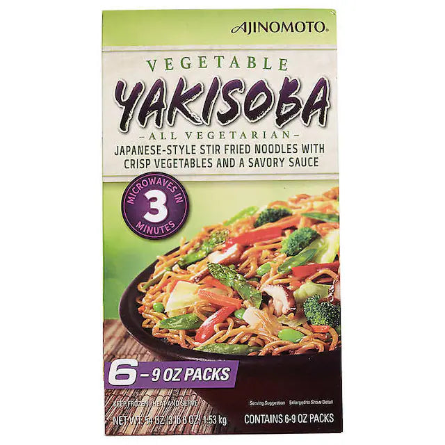 - Deodorizing cat litter tofu litterAjinomoto Yakisoba with Vegetables, All Natural, 9 oz, 6-count