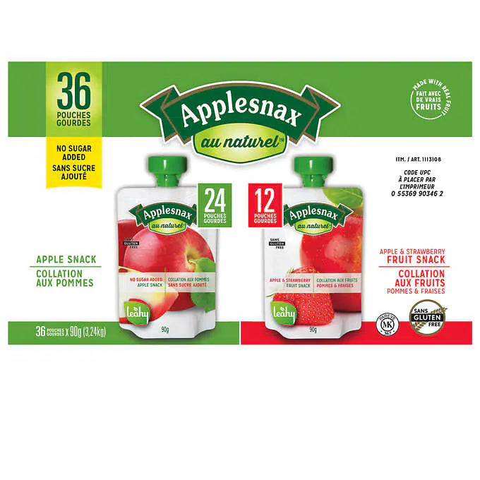 - Natural latex pet mattressApplesnax Assorted Apple Snack Pack