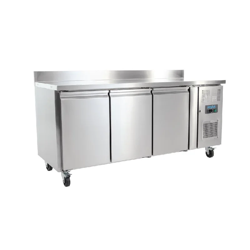 - ​​Pet toys under    yuanPolar U-Series 3 Door Counter Fridge with Upstand 417Ltr