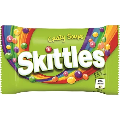 -Splash-proof food bowl AND Anti-choking slow food bowlSKITTLES CANDY CRAZY SOURS 45 GM -Splash-proof food bowl AND Anti-choking slow food bowlSKITTLES CANDY CRAZY SOURS 45 GM