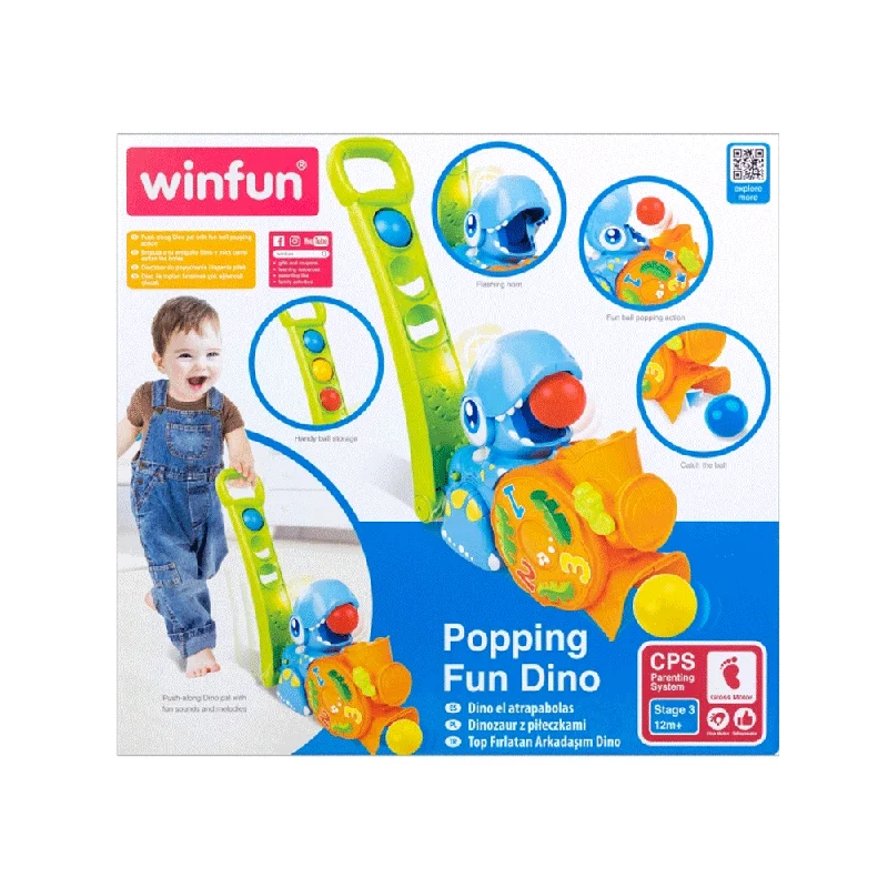 - Automatic induction pet water dispenser0673 WINFUN POPING FUN DINO