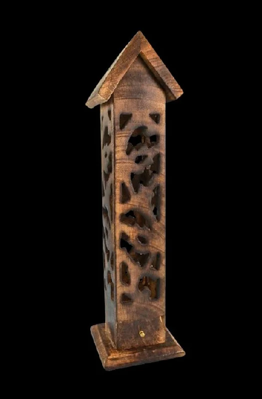 - Summer pet ice matCarved Wood Square Tower Incense Burner