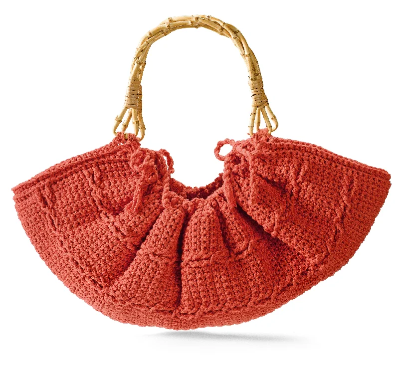 - Pregnant cat delivery room warming boxWooden Handle Tote (Crochet)