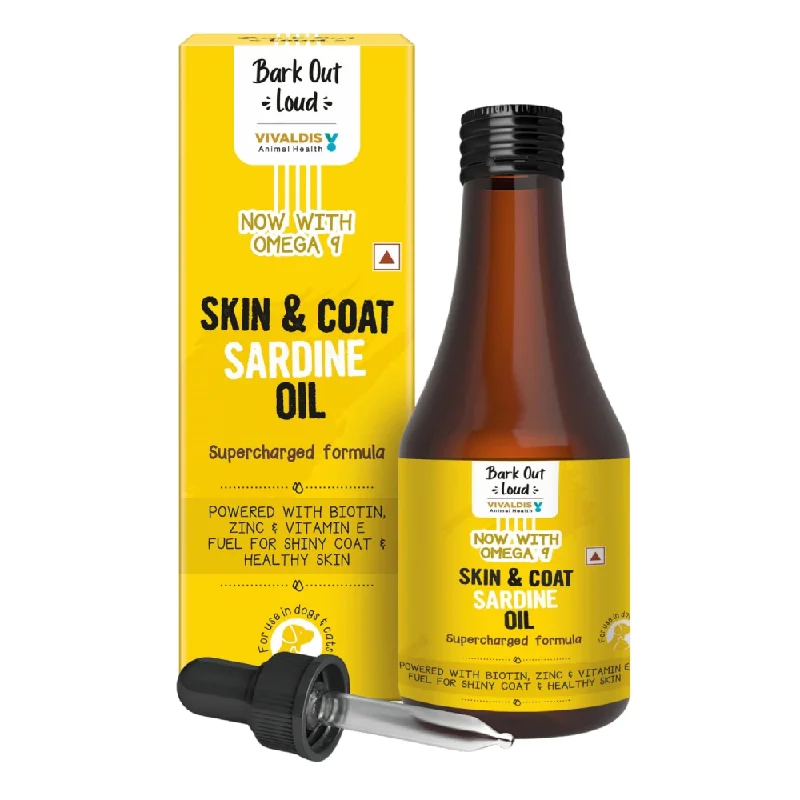 - Elderly dog ​​joint care mattressBark Out Loud Skin & Coat Sardine Oil for Dogs and Cats