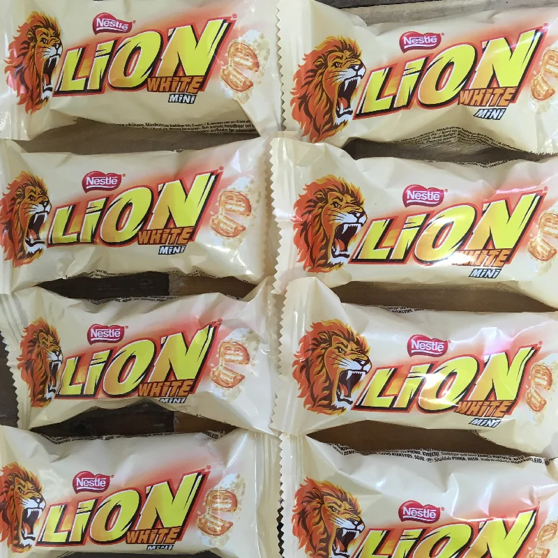 - Pet water dispenser UV sterilization version12x Nestle Lion Bar White Mini's (12x18g)