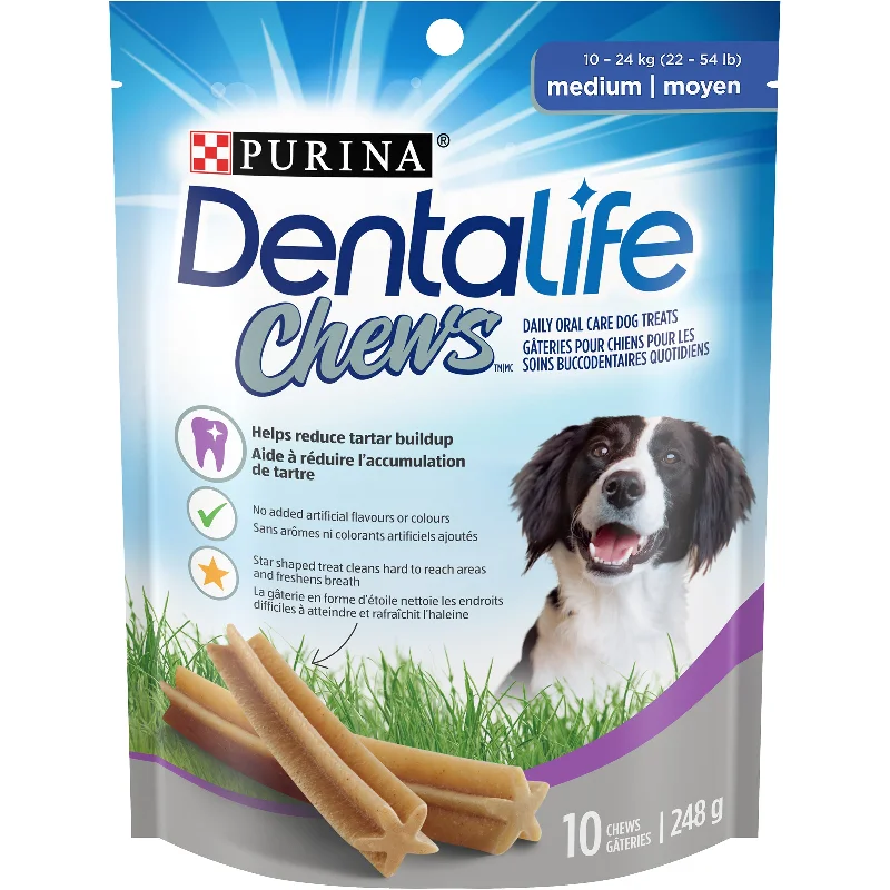 - Tear stain dog foodDentaLife Chews Medium Daily Oral Care Dog Treats