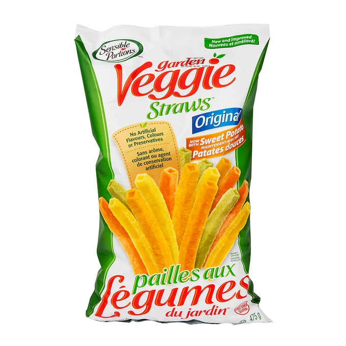 - Organic cotton dog bibsSensible Portions Veggie Straws Snack