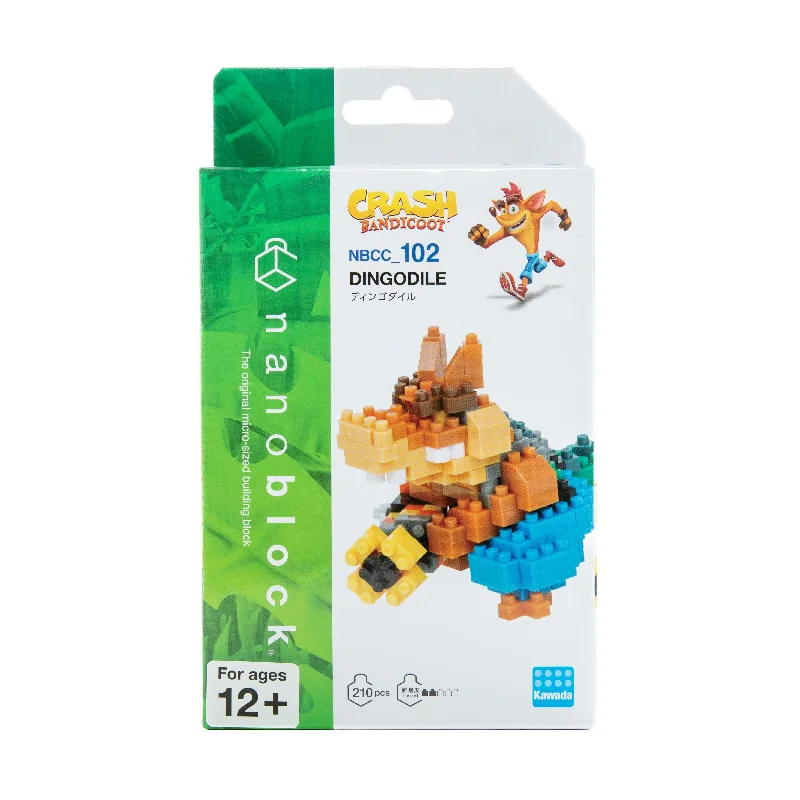 - Natural latex pet mattressKawada Crash Bandicoot Nanoblock Dingodile