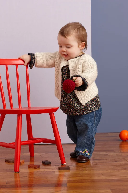 - Organic cotton dog bibsSideways Yoke Cardigan Pattern (Knit)