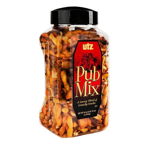 - Pet tear stain cleaning wipesUtz Pub Mix 1.25 kg (2.74 lb)