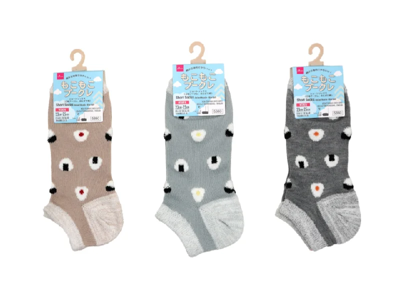 - Cat anti-jump window safety netShort Socks Raised Boucle Rice Ball