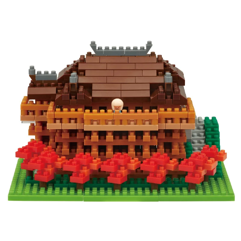 - Solid wood cat climbing frame customizedKawada Nanoblock Landmark Kiyomizu Temple