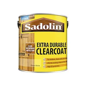 - Winter warm clothes for short-haired dogsSadolin Extra Durable Clear Coat 2.5Lt Gloss Finish - Winter warm clothes for short-haired dogsSadolin Extra Durable Clear Coat 2.5Lt Gloss Finish