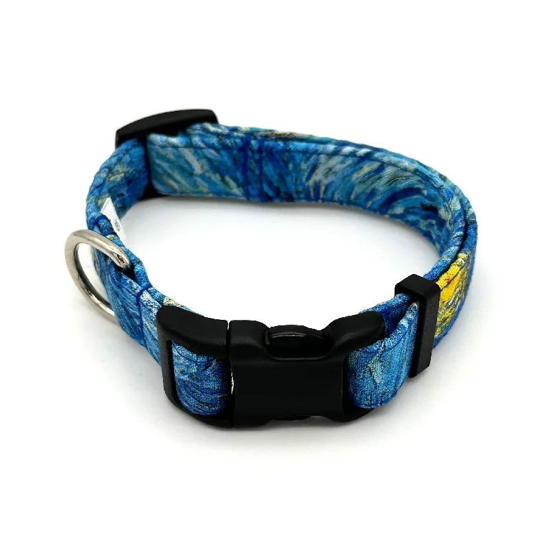  . **Pet comb to remove loose hair**Starry Night Dog Collar