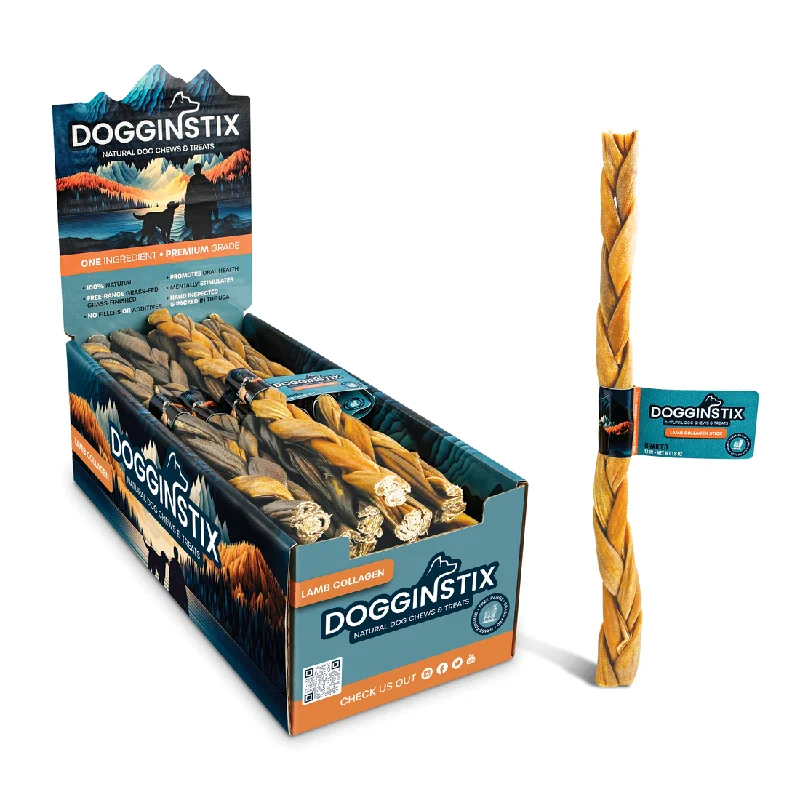 - Natural latex pet mattressDogginstix Braided Lamb Collagen Dog Treats