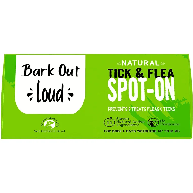 - Cat stress soothing sprayBark Out Loud Natural Tick & Fleas Spot On Solution for Dogs and Cats