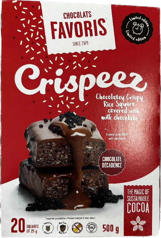  -Splash-proof food bowl AND Anti-choking slow food bowlChocolats Favoris Crispeez Double Chocolate