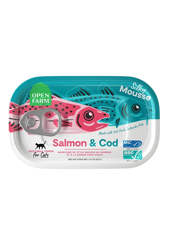 Pet ProductsOpen Farm Salmon & Cod Topper for Cats