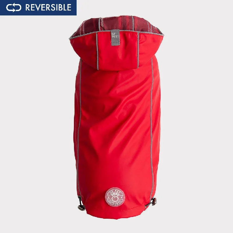 - Air box TSA certified check-inReversible Raincoat - Red
