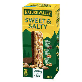  -Explosion-proof leash FOR LARGE dogsNature Valley Bars, Sweet & Salty Granola, Variety Pack 35 g (1.2 oz), 36-count