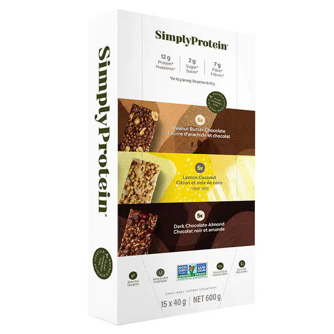 - Dog anti-slip matSimplyProtein - Plant Based Protein Bars Variety Pack, 15 × 40 g