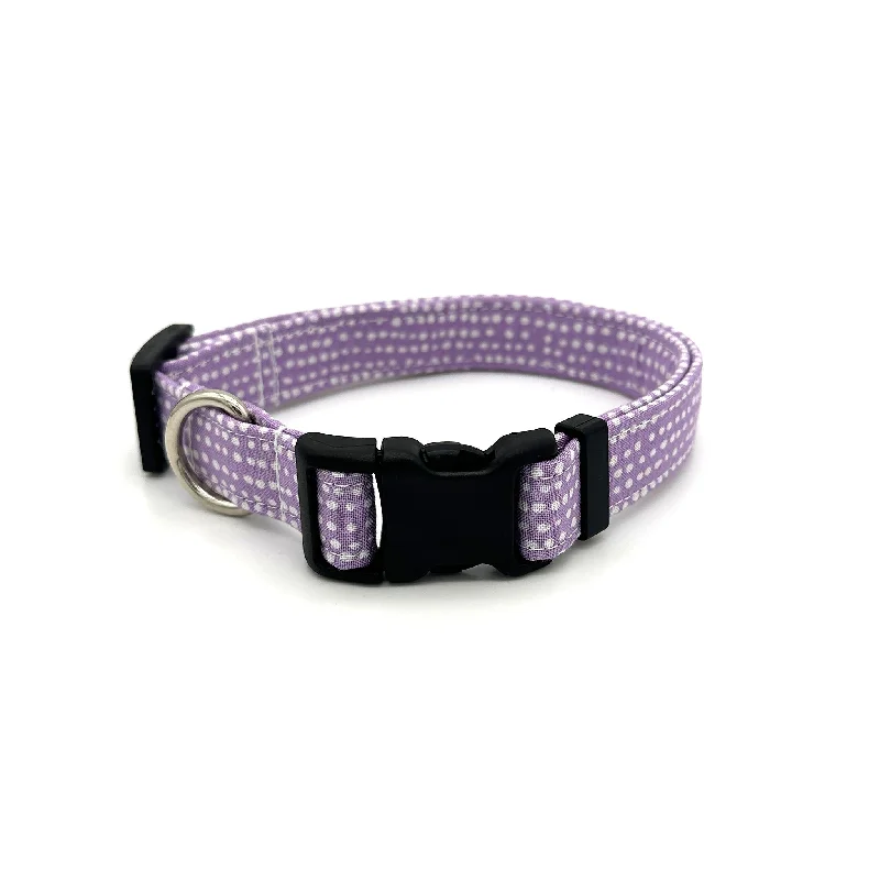### Dog accessoriesPurple Polka Dot Dog Collar