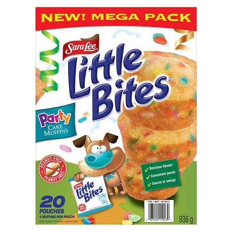 - Car dog seat beltSara Lee LIttle Bites Party Pack Pack of 20