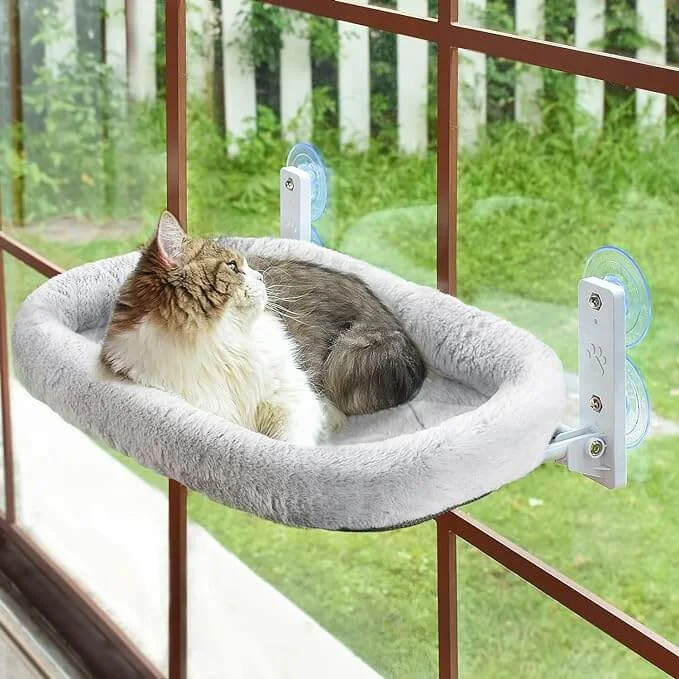 - Cat stress soothing sprayKUTKUT Cat Window Perch, Cat Hammock for Window Seat with Cozy Pad Bed Cover for Indoor Cats, Durable Metal Frame Support Cat Bed with 4 Suction Cups, Cat Beds For Indoor Cats - Cat stress soothing sprayKUTKUT Cat Window Perch, Cat Hammock for Window Seat with Cozy Pad Bed Cover for Indoor Cats, Durable Metal Frame Support Cat Bed with 4 Suction Cups, Cat Beds For Indoor Cats