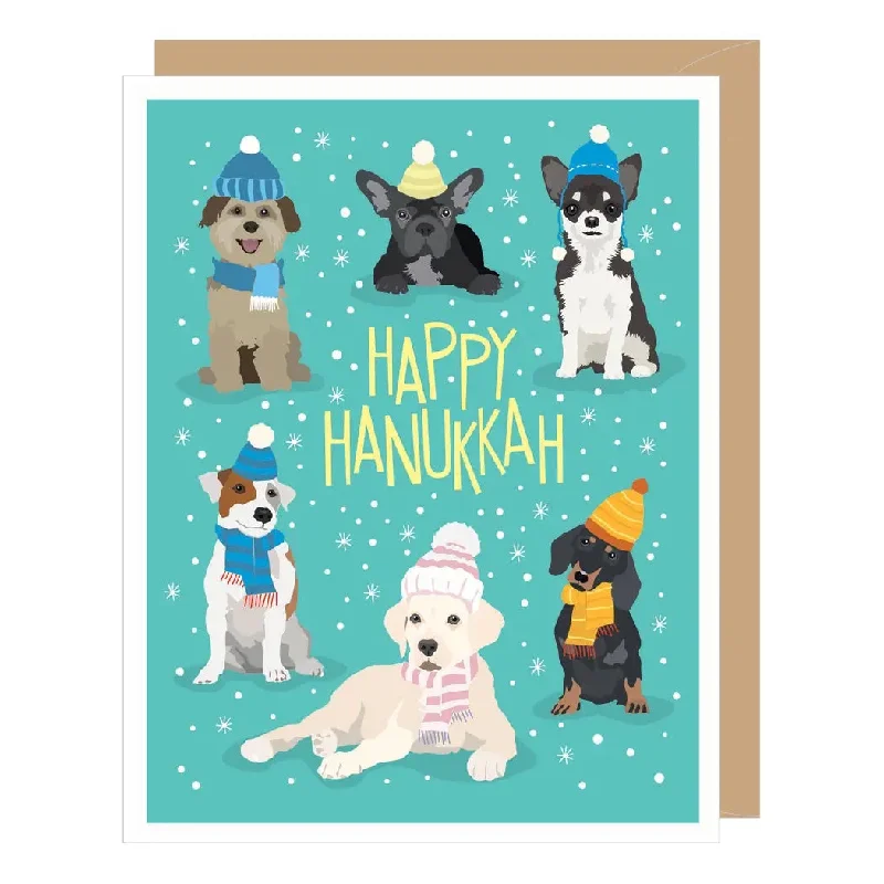 - Pet water dispenser UV sterilization versionHannukah Dogs Card