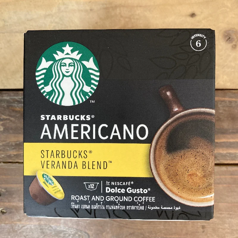 ---24x Starbucks Dolce Gusto Veranda Blend Americano Pods (2 Packs of 12 pods)