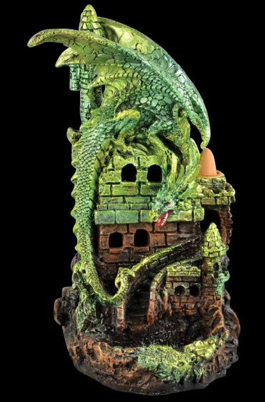 - Automatic temperature adjustment cat bedGreen Dragon Backflow Incense Burner